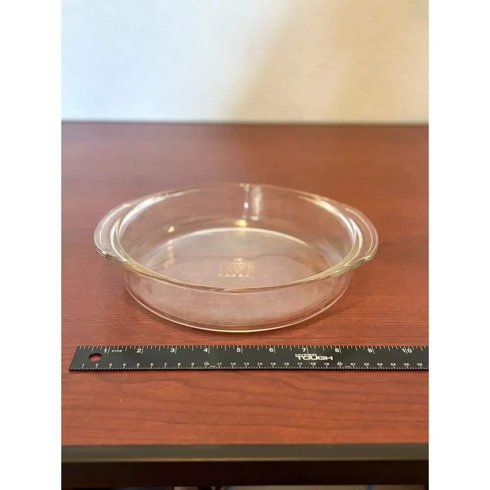 Vintage Pyrex Clear Glass 8.25